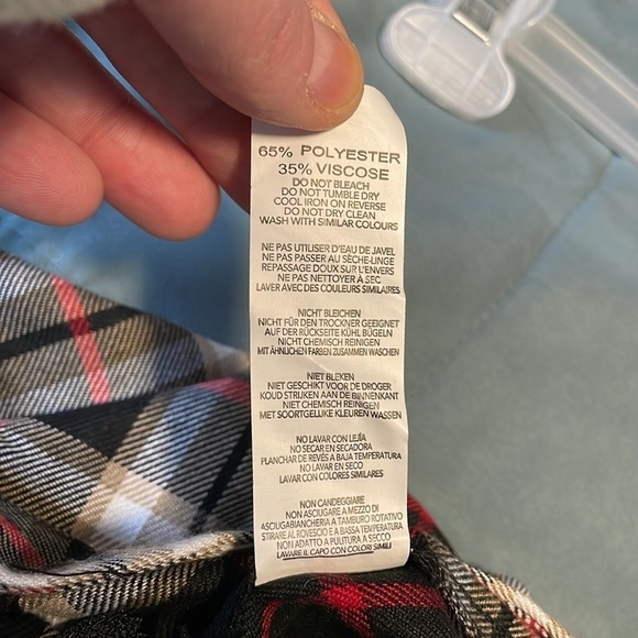 Nasty Gal Plaid Trousers - Red, Black, White - Picture 14 of 16